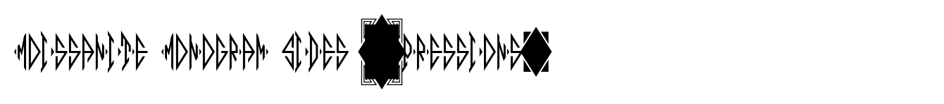 Moissanite Monogram Sides (250 Impressions)